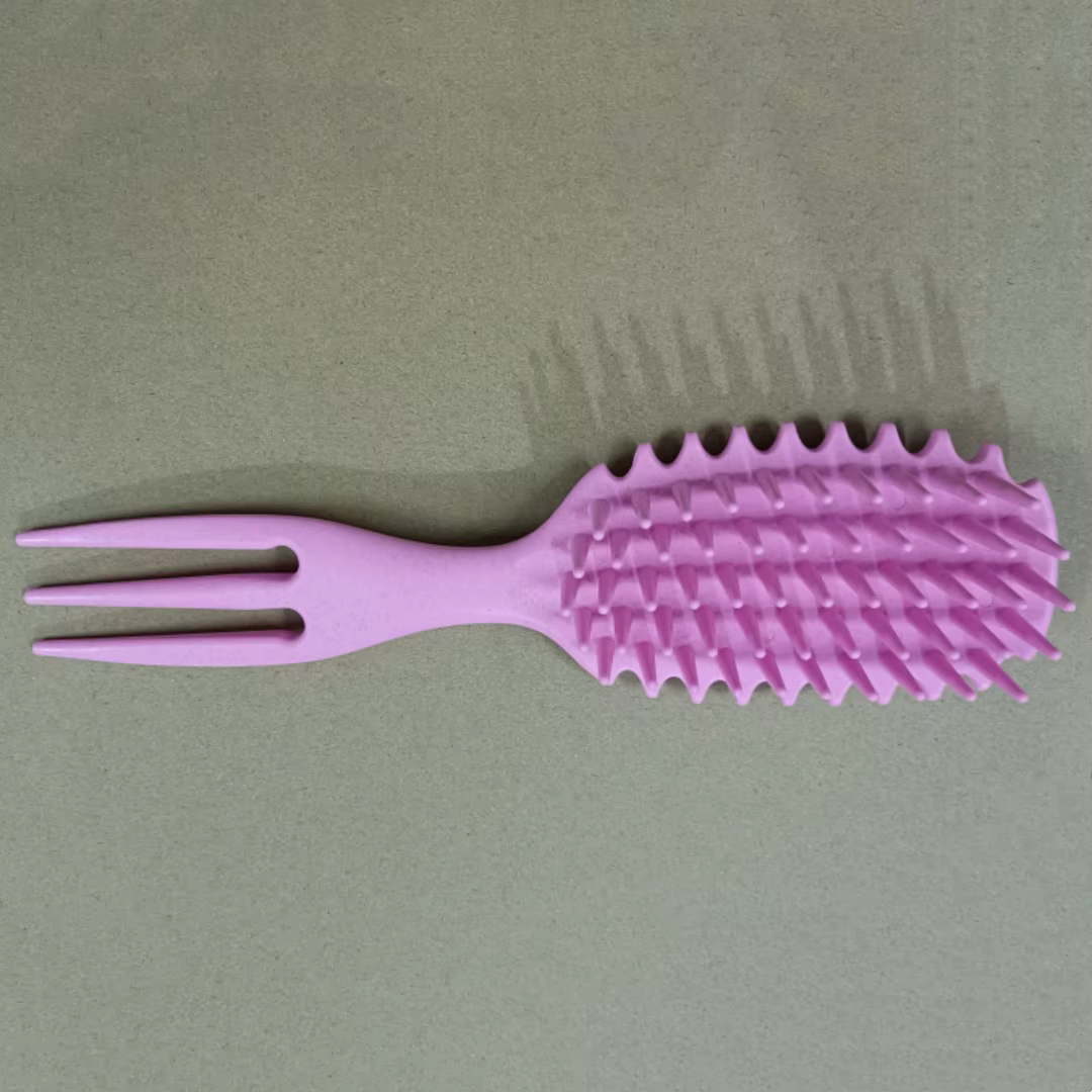 Peigne démêlant à dents larges pour cheveux humides et secs