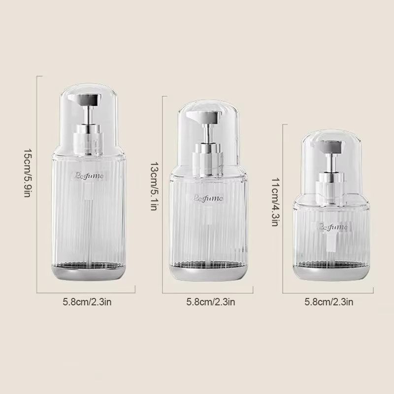 Distributeur de savon liquide 60/90/120ML, bouteille vide, pompe rechargeable, bouteilles de shampoing pour salle de bain, récipient liquide, distributeur de shampoing, décor