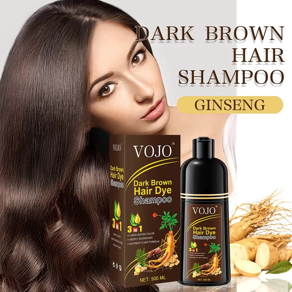 Shampoo colorant capillaire 3 en 1