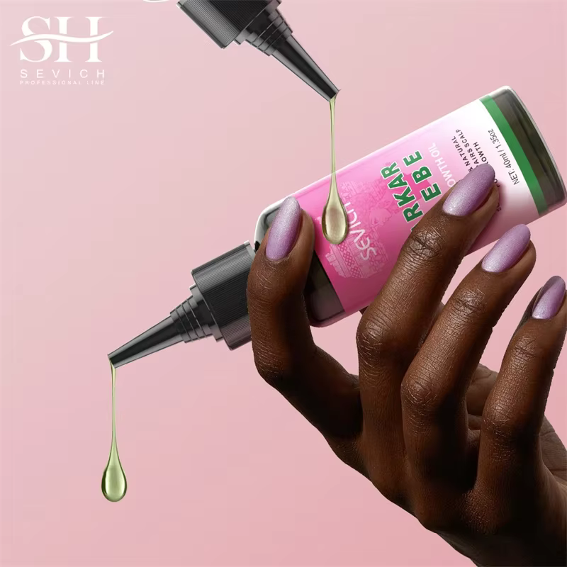 Huile essentielle de croissance des cheveux
