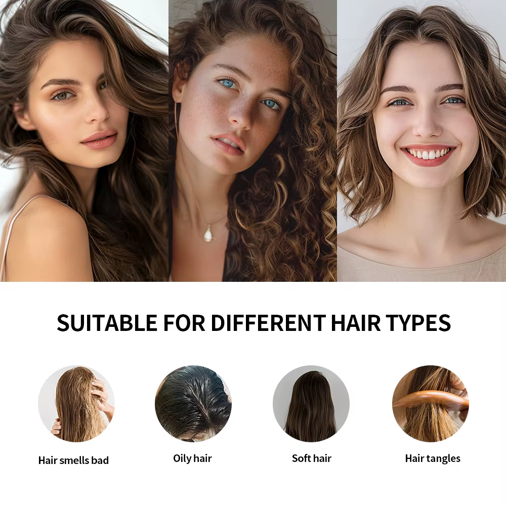 Poudre capillaire moelleuse pour augmenter le Volume des cheveux