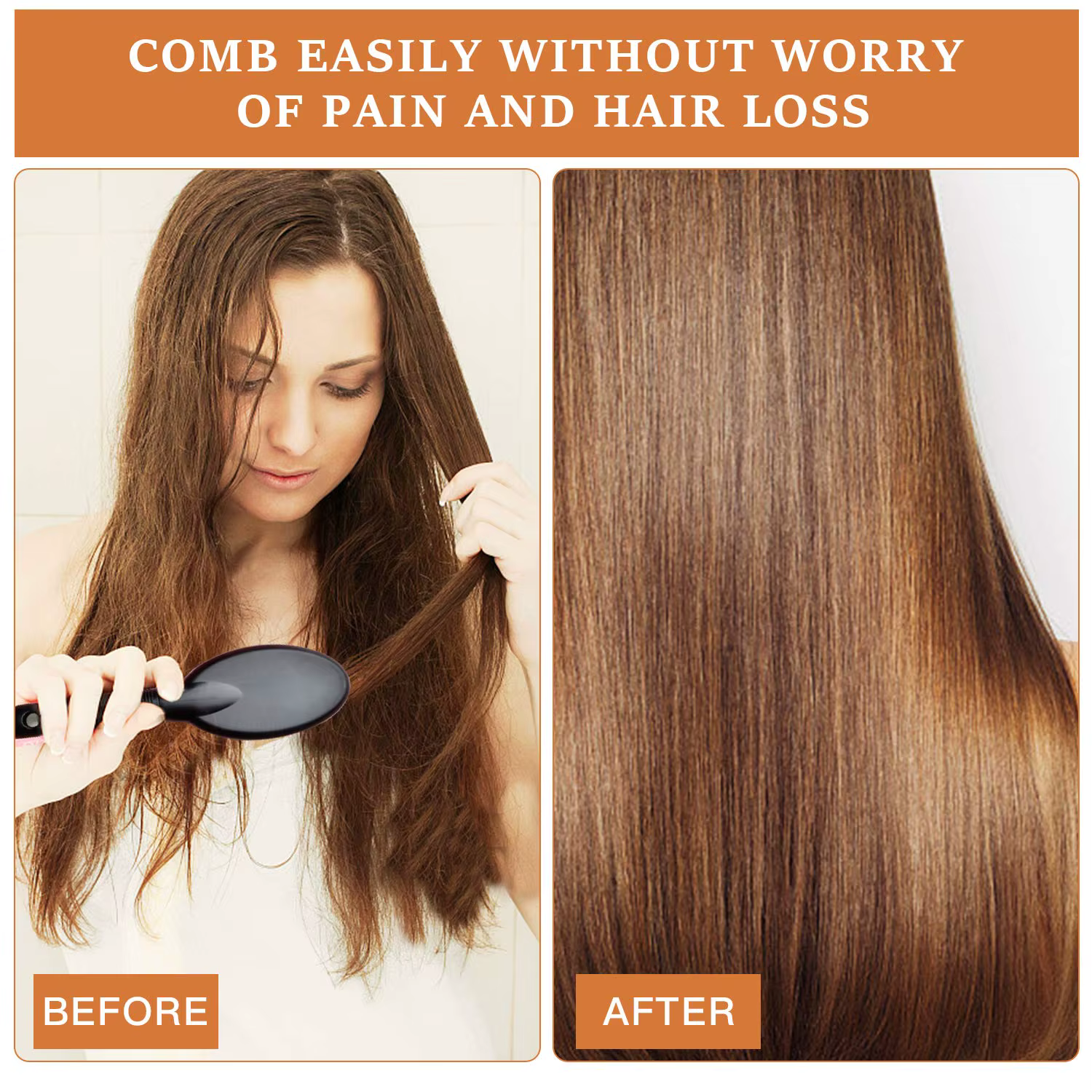 Pinceau d'extension de cheveux de perruque de boucle, morceaux de cheveux, postiches, brosse tissée pour le broCumbria, poignées de style, cheveux naturels et synthétiques
