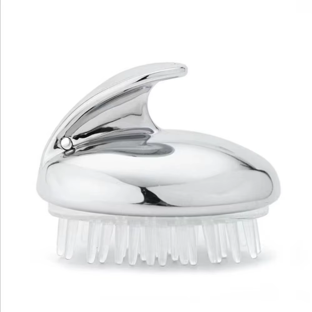 SPA ménage shampooing peigne portable exfoliant Silicone Massage
