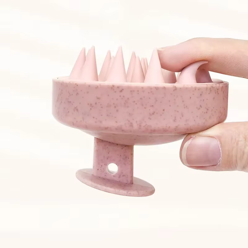 Brosse à shampoing en Silicone