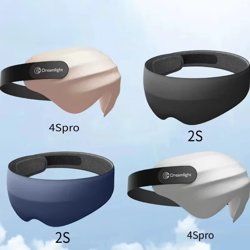 Nouveau masque oculaire Dreamlight 4S Pro pour le sommeil, aide au sommeil stéréoscopique 3D pour hommes, femmes, adultes, réglable, portable, masque oculaire occultant complet