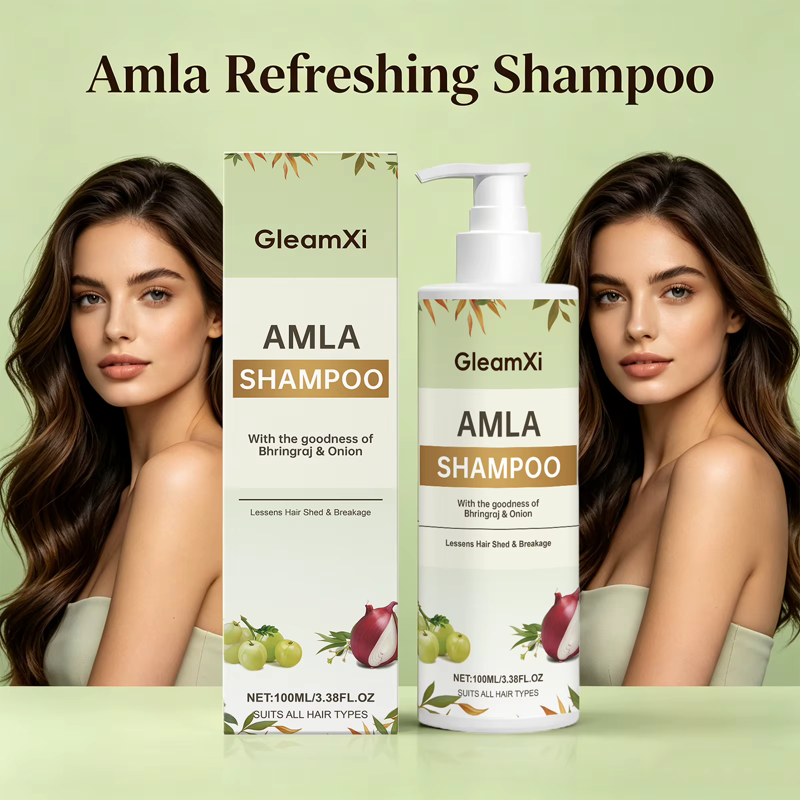 Shampoo Amla fortifiant et nourrissant pour cheveux
