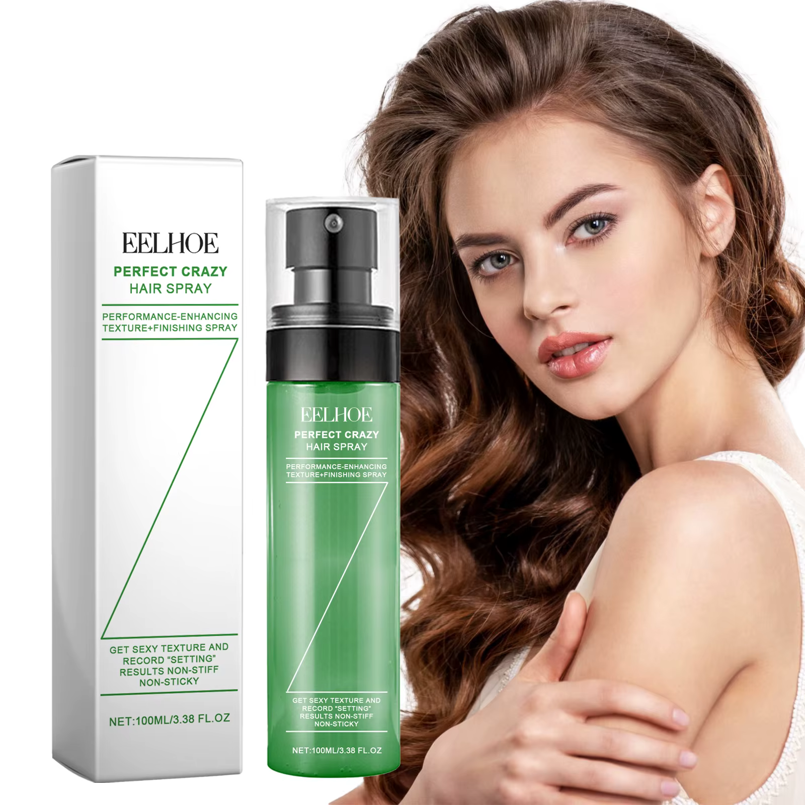 Eelhoe Spray Coiffant Volumisant pour Cheveux
