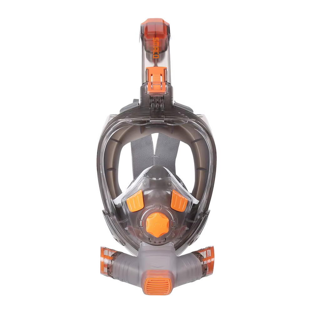 SMACO-Masque de plongée sous-marine intégral pour adulte, lunettes anti-buée, large vue sous-marine, tuba pliable et transparent, masque de natation