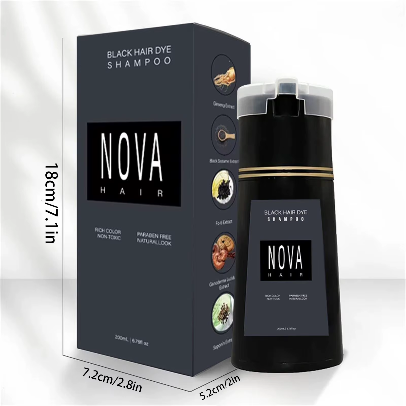 Dyestuff-Shampooing doux et rapide à documenter