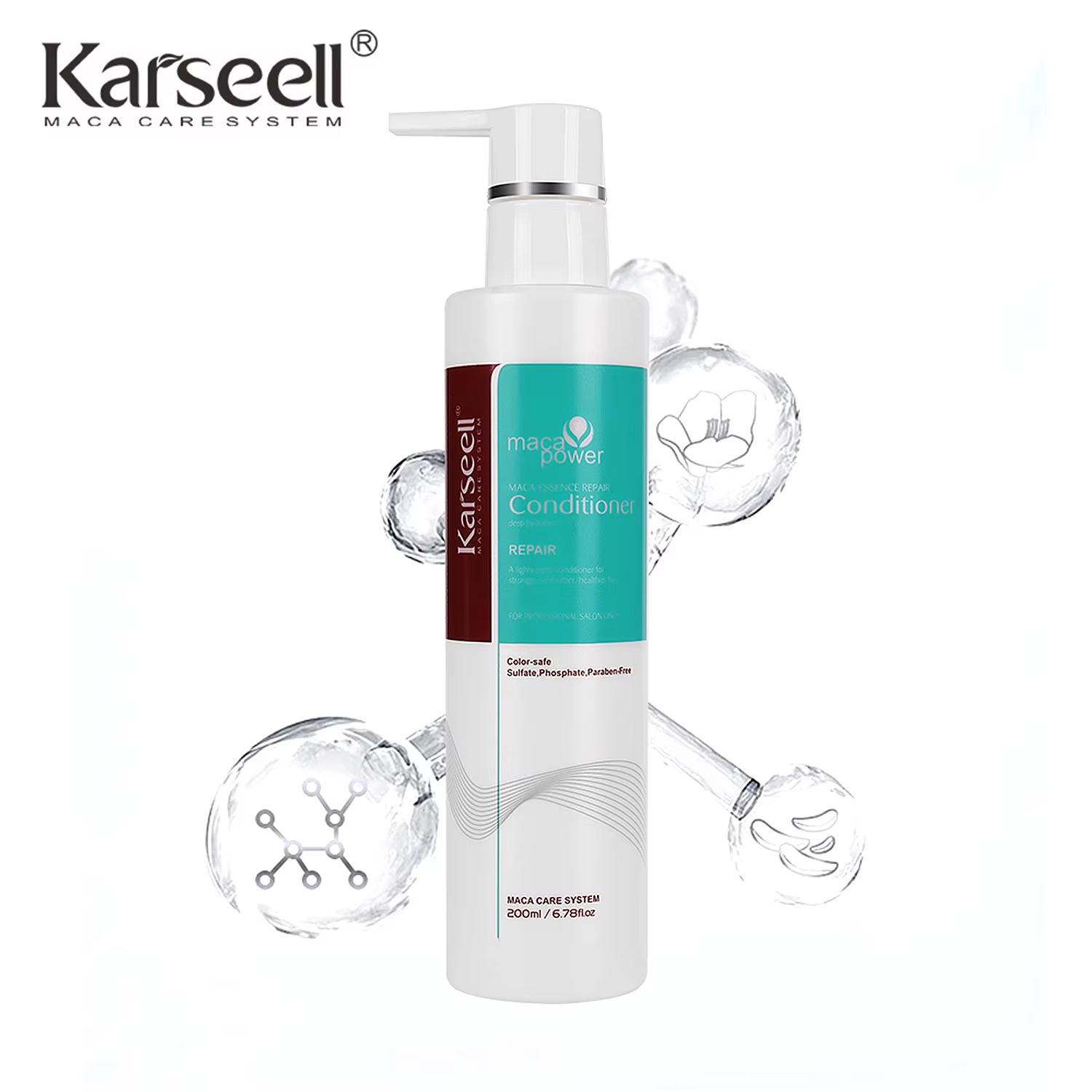 Karseell Volume Shampooing et Après-shampooing 2pcs Set