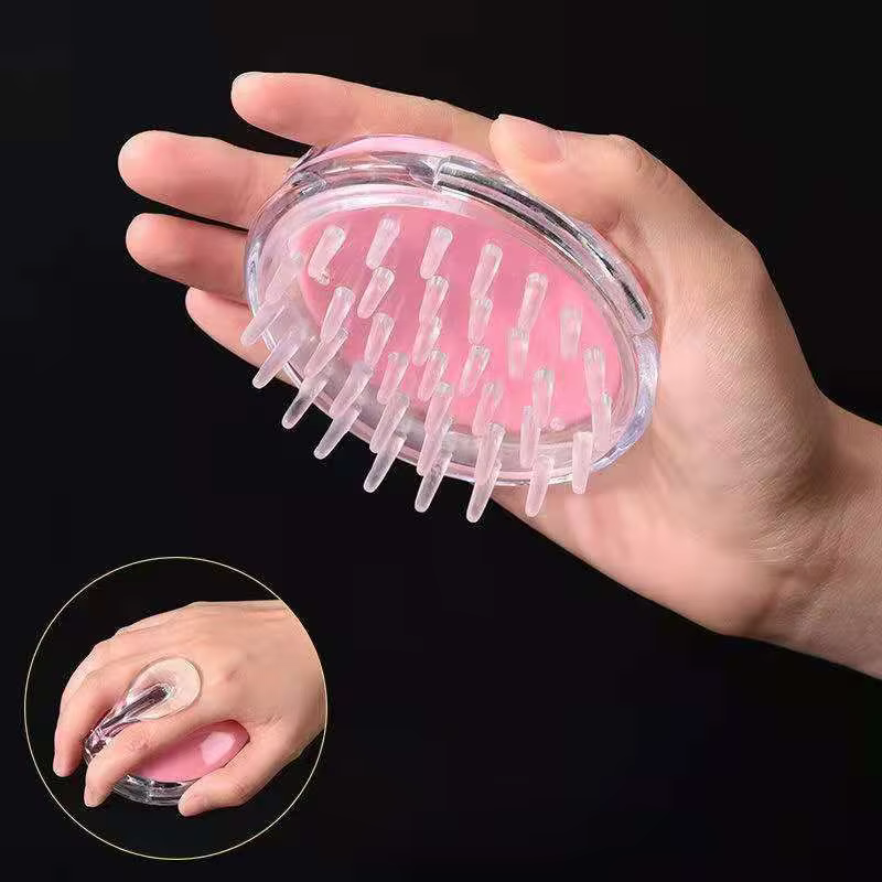 PP tête corps masseur shampooing cuir chevelu brosse de Massage cheveux lavage peigne