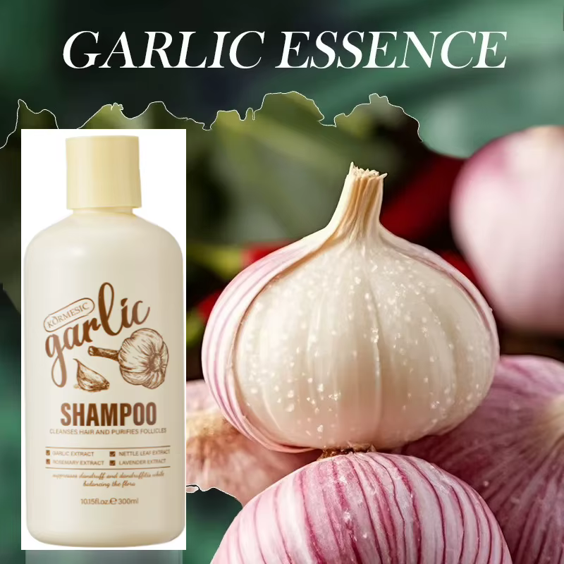 Shampoing nettoyant anti-acariens à l'ail
