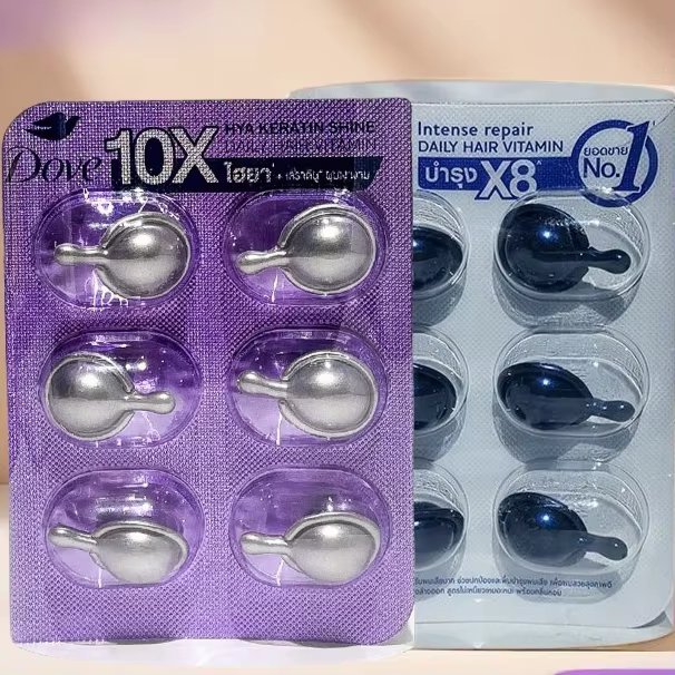 Capsules d'huile capillaire thaïlandaise Dove