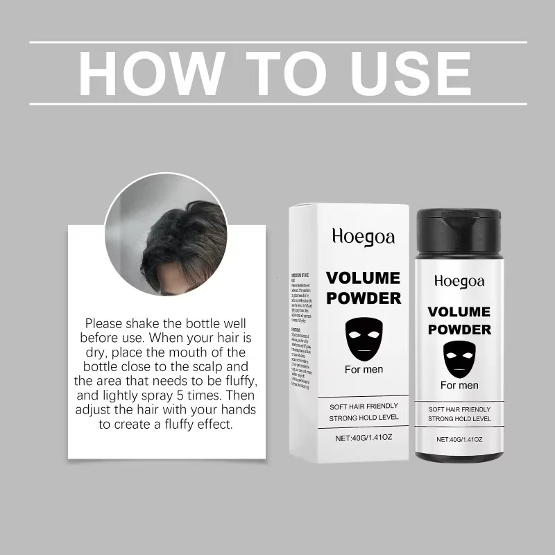 Poudre volumisante pour cheveux