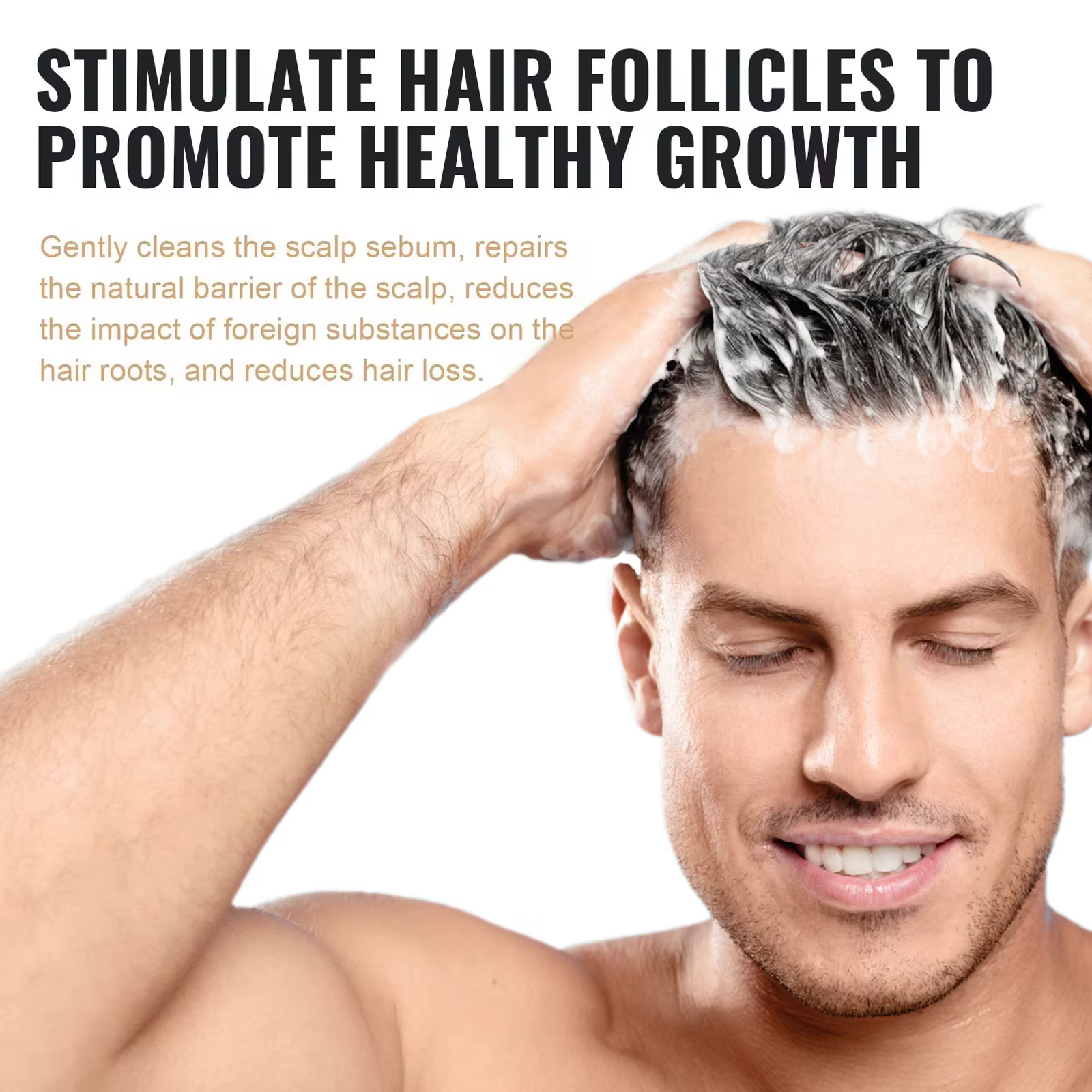 Shampoing assombrissant pour cheveux