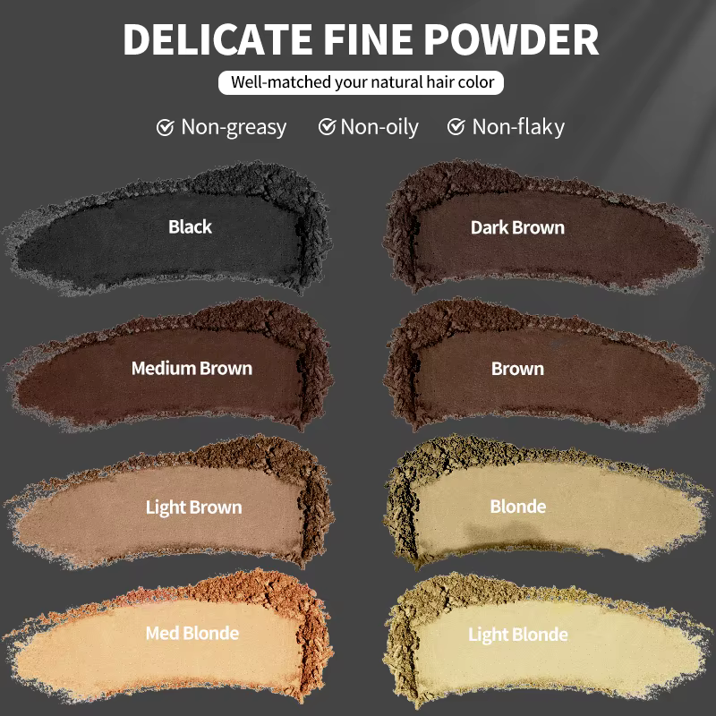 Poudre de contour pour la ligne des cheveux