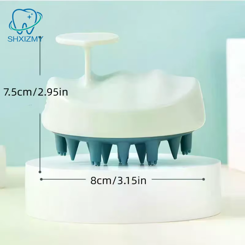 Brosse à shampoing, peigne de Massage du cuir chevelu avec poignée