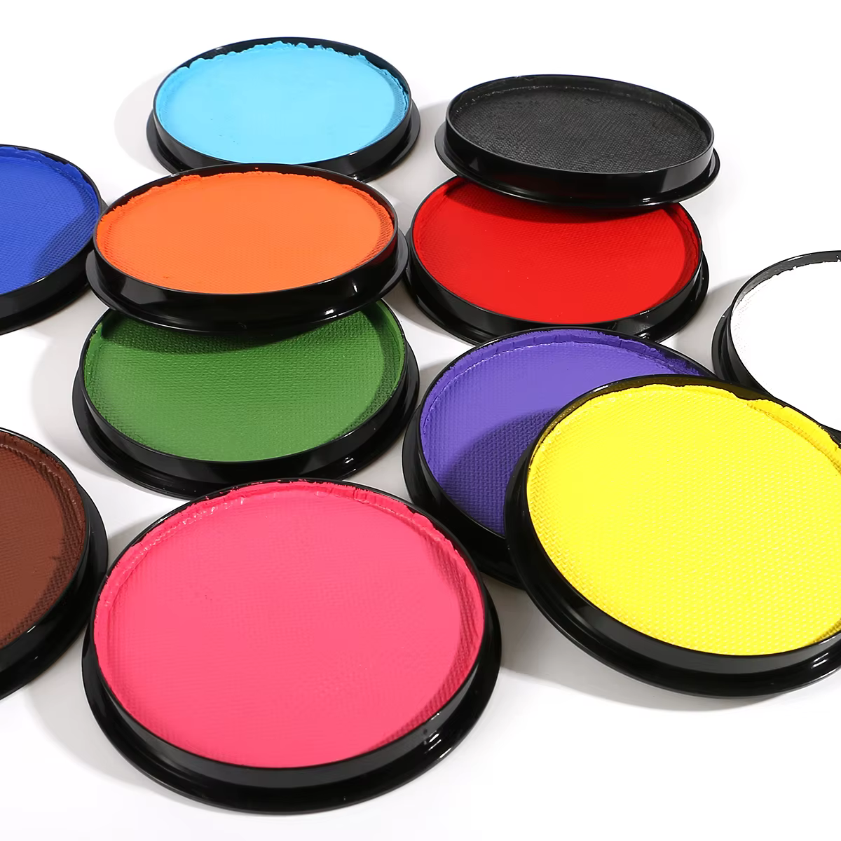 Bowitzki 18g Peinture faciale professionnelle à base d'eau, maquillage sûr pour adultes, couleur unique