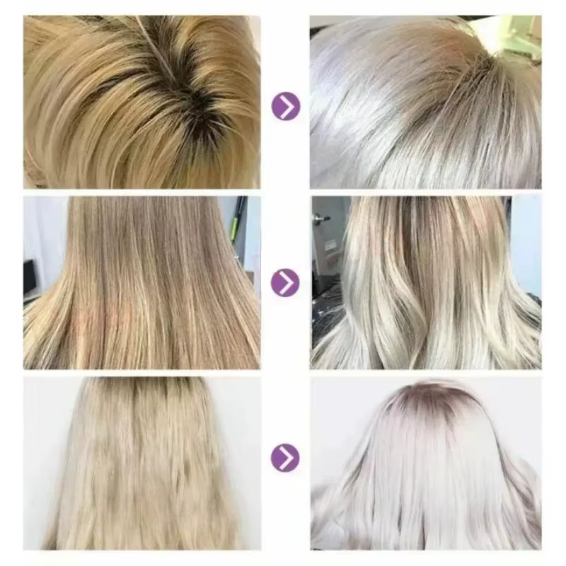 Shampoing violet fixateur de couleur
