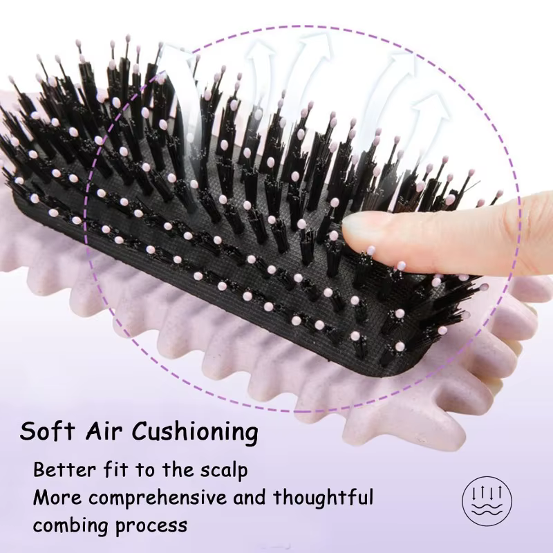 WANMEI – brosse démêlante pour cheveux bouclés