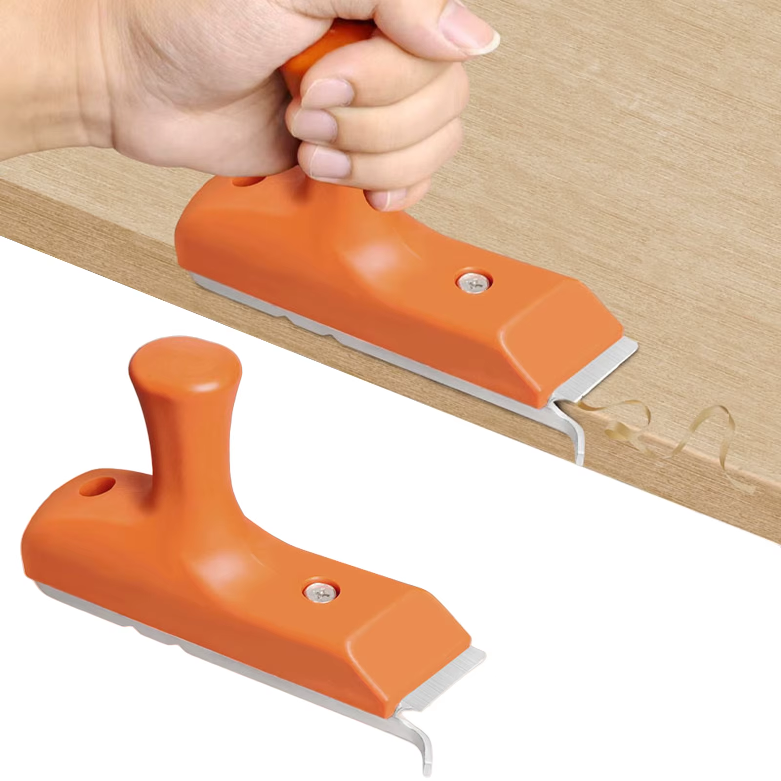 Défonceuse portative 3-en-1 pour chants de bord, débavureuse et grattoir pour le travail du bois