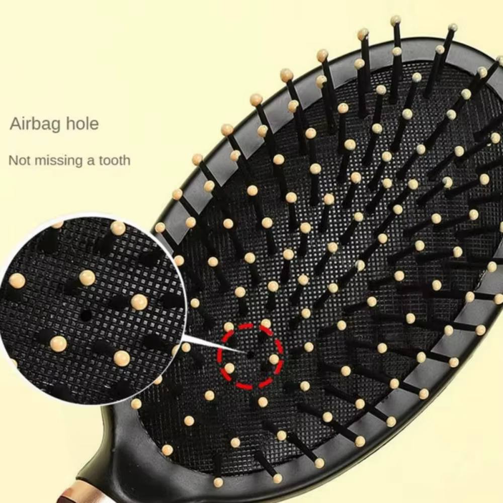 Brosse à cheveux professionnelle à palette lisse