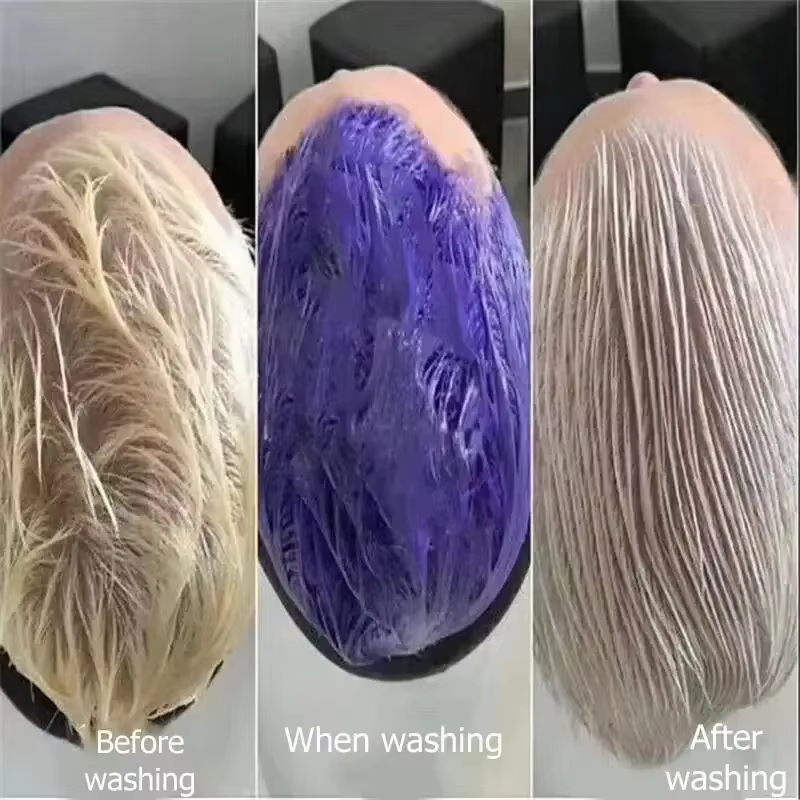Shampoing violet fixateur de couleur