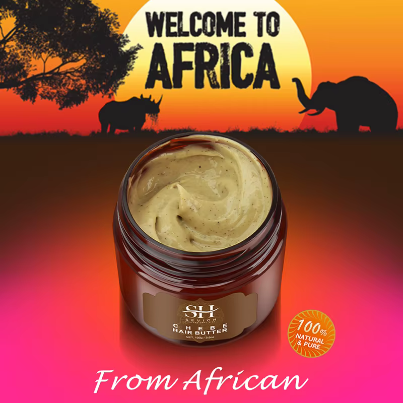 Afrique fou Chebe cheveux beurre Traction Alopecia Anti-casse produits de croissance