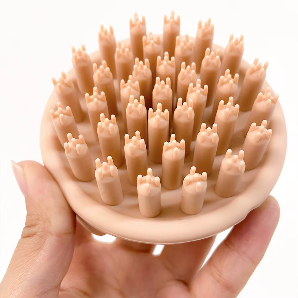 Brosse à shampoing pour masseur de cuir chevelu