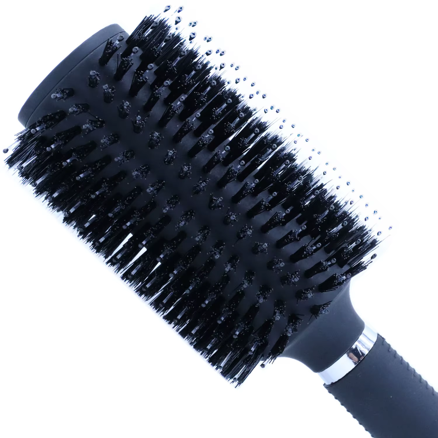 Peigne à cheveux caché démêlant argent brosse