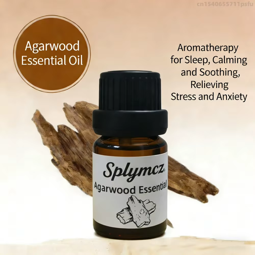 Huile d'Oud/Agarwood Premium - Huile de Kynam Naturelle pour Diffuseur, Aromathérapie, Méditation, Fabrication de Parfums de Luxe, Parfum d'Ambiance, Cadeau