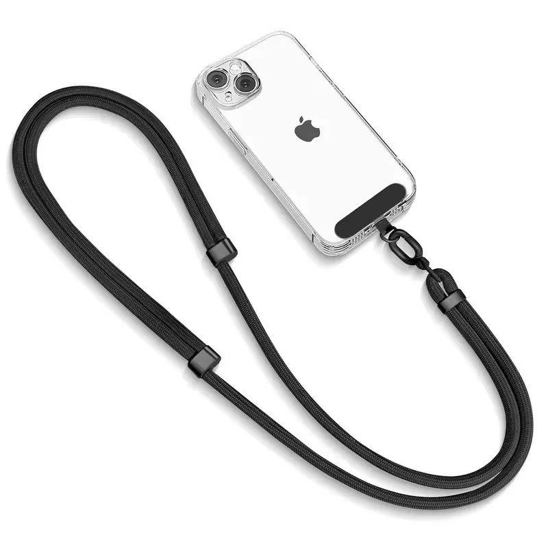 Sangles de téléphone portable à col suspendu réglables 360 °   Lanière universelle pour téléphones portables, Rotation, Anti-chute, Anti-perte, pour tous les étuis de téléphone