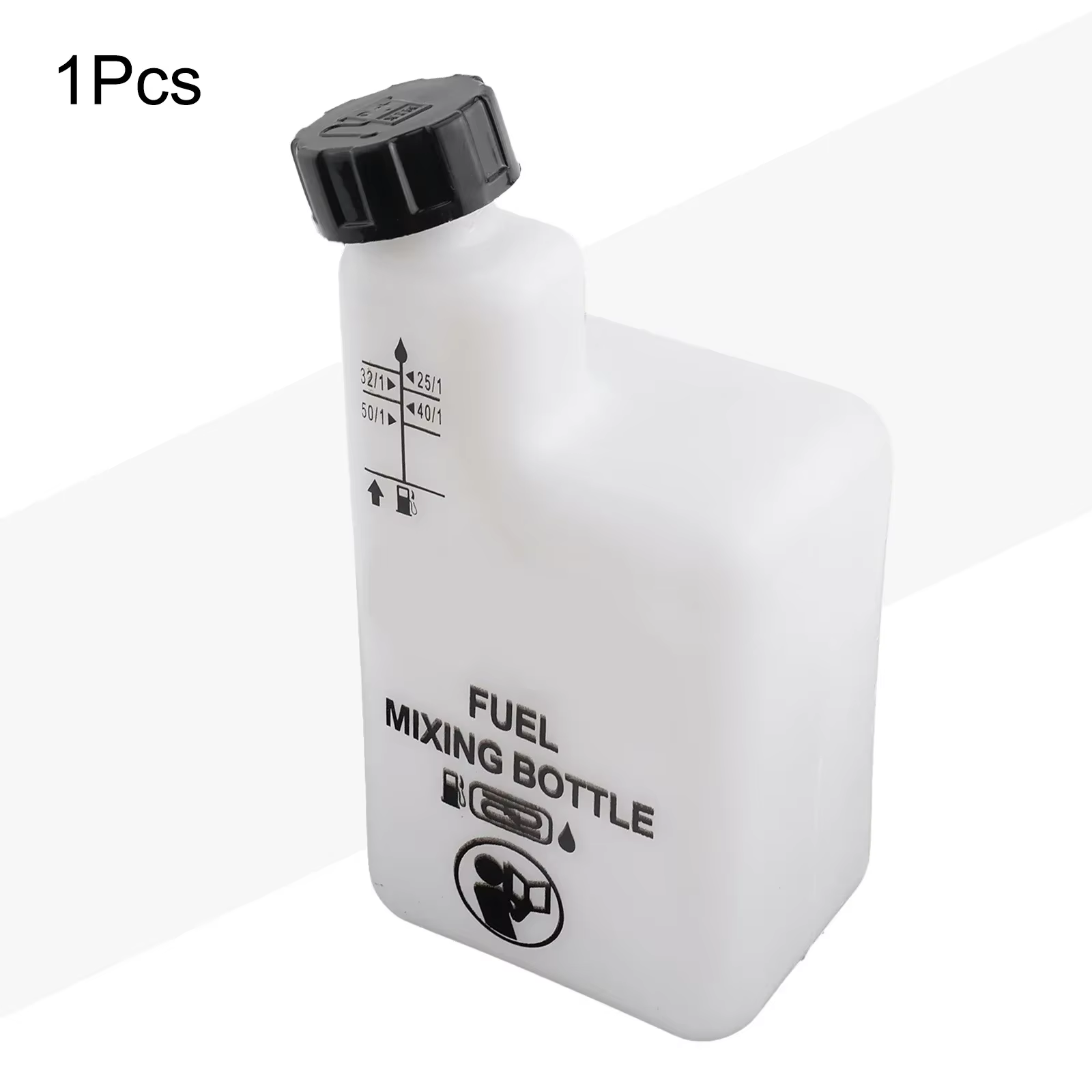 Bouteille de carburant Assad pour débroussailleuses à 2 temps, carburant, huile, 1 litre, dimension, tout neuf