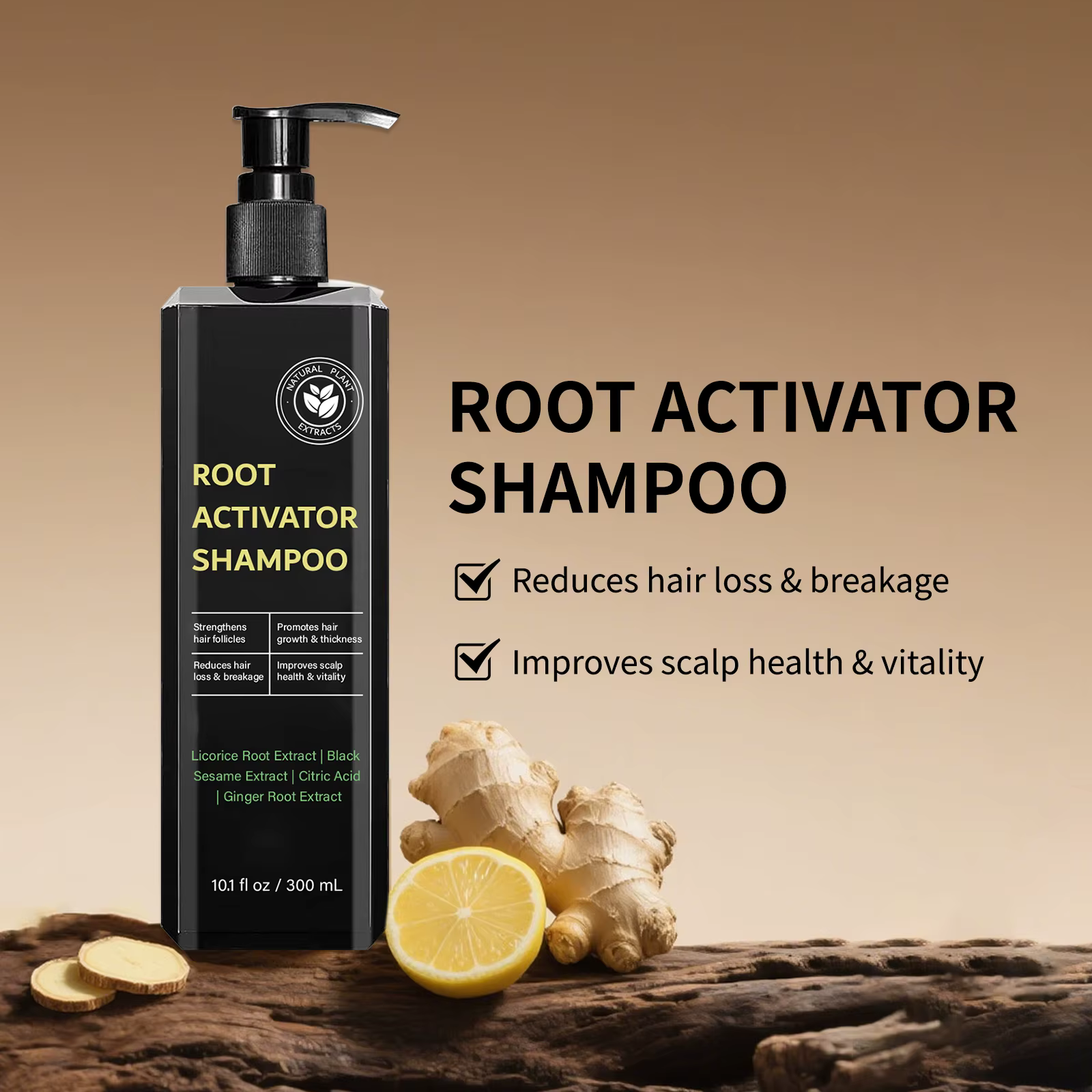 Shampoing Anti-calvitie épais