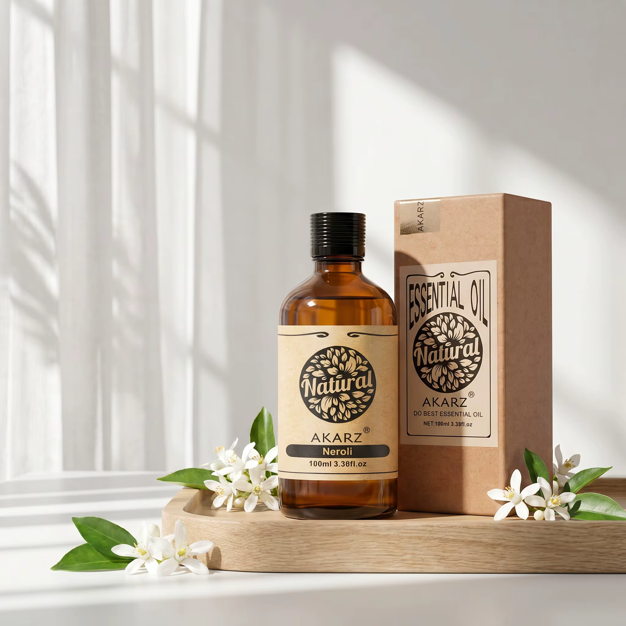 AKARZ huile de neroli pour diffuseur solubilité fait à la main bricolage savon parfums bougies parfums huile de parfum de qualité supérieure