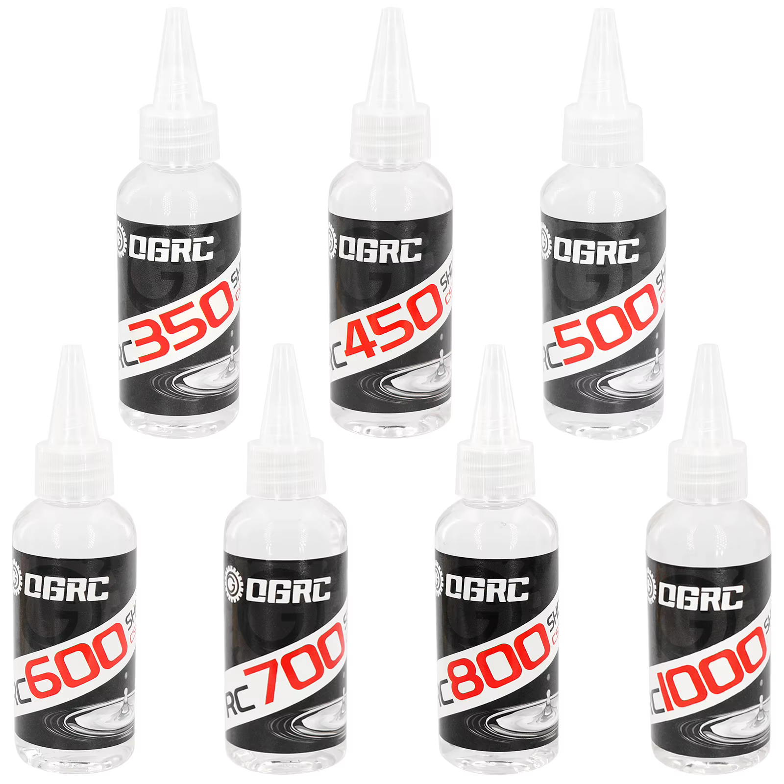 OGRC 60ML huile d'amortisseur 350/450/500/600/700/800/1000CST pour modèle de voiture RC voiture sur chenilles Buggy Monster Truck camion de courte durée