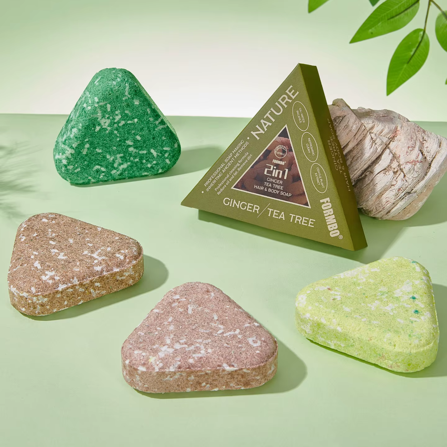 Savon Shampoing aux Feuilles de Platycarya