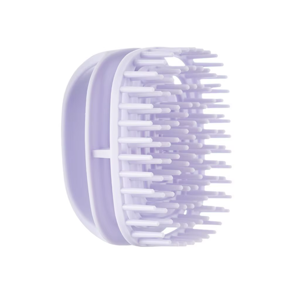 Brosse de massage du cuir chevelu carrée en silicone