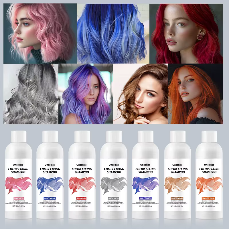 Shampoing semi-permanent pour colorant capillaire