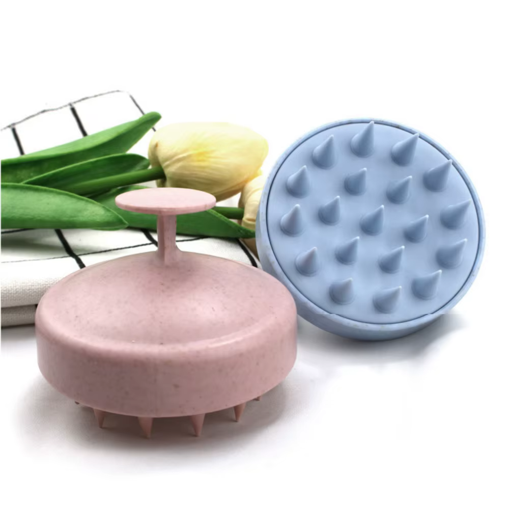Brosse à shampoing en Silicone