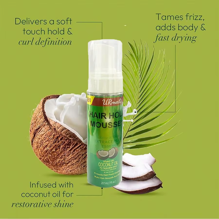 Mousse pour cheveux bouclés (207ml) pour perruques