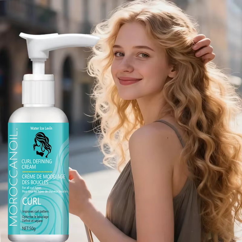 Crème Définitive pour Boucles à la Kératine et Biotine - Séchage Rapide