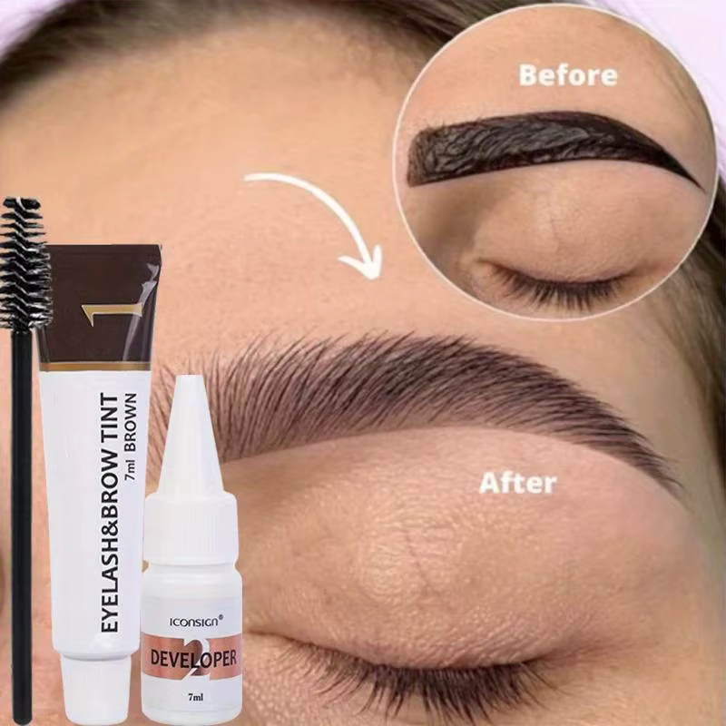 Kit de teinture des cils et des sourcils 2 en 1