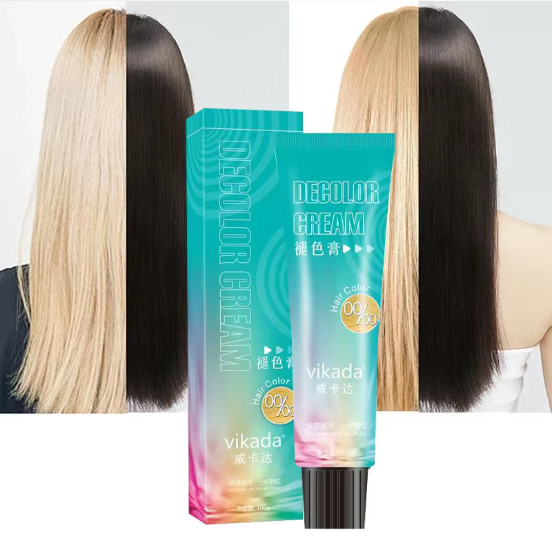 Pâte de décoloration de couleur pour cheveux