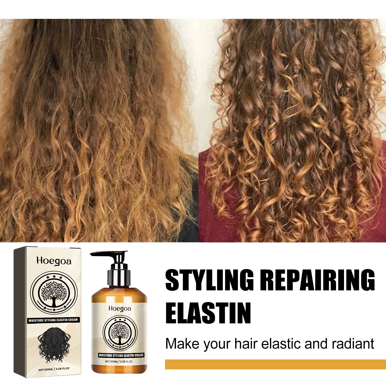 Élastique pour cheveux bouclés marocains