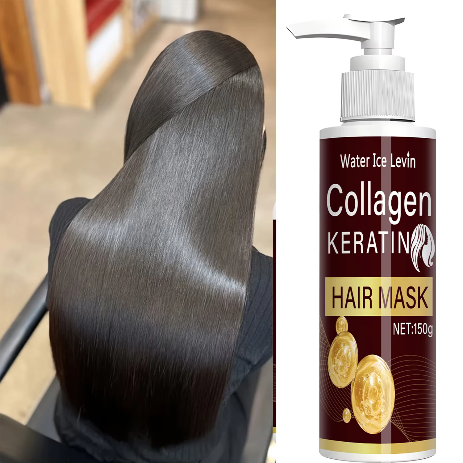 Masque capillaire au collagène