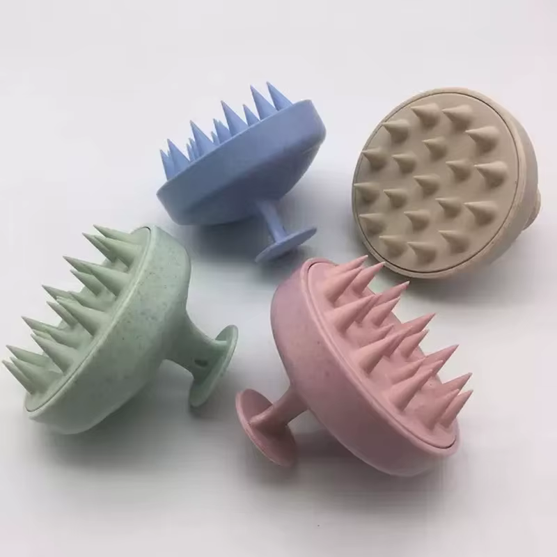 Brosse à shampoing en Silicone