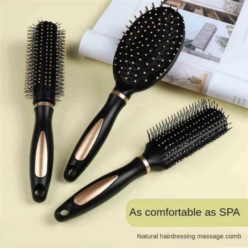 Brosse à cheveux professionnelle à palette lisse