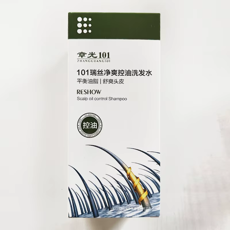 Zhang Guang 101 contrôle de l'huile apaisante cuir chevelu eau nettoyante équilibre