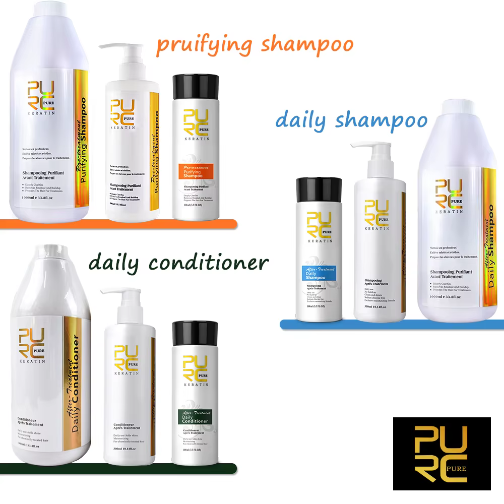 Shampooing et Après-Shampoing Purifiant pour les Cheveux
